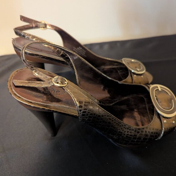 Carlos Santana Police Heels, Size 8.5 - Picture 3 of 4